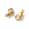 304 Stainless Steel Lobster Claw Clasps STAS-V007-01B-G-2