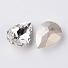 Faceted Teardrop K9 Glass Rhinestone Cabochons RGLA-I001-18x13mm-001-2