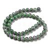 Dyed Natural Jade Beads Strands G-F764-02F-3