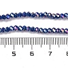 Baking Electroplate Glass Beads Strands X-DGLA-A039-J2MM-B04-4