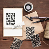 4Pcs 4 Styles Plastic Embossing Folders DIY-CP0008-86-5
