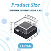 Plastic Presentation Boxes for Badge Storage & Display LS-AJEW-WH0502-09-2