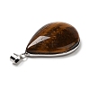 Natural Tiger Eye Pendants G-R486-03P-C-4