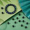 24Pcs Grooved Stainless Steel European Beads STAS-HS0001-81A-5