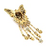 Halloween Alloy Rhinestone Lapel Pins ALRI-D302-04AG-3