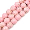 Synthetic Turquoise and Sea Shell Assembled Graduated Beads Strands GG-CBA2AE1-A07-B-2