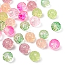 6 Style Imitation Gemstone & Opal Style Resin Beads and Glass Beads RESI-YW0001-14-4