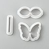3Pcs Plastic Clay Pressed Molds AJEW-WH20020-216N-01-1