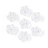 Handmade Foil Lampwork Beads Strands FOIL-T008-06J-2