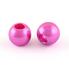 ABS Plastic Imitation Pearl European Beads X-MACR-R530-12mm-A10-1