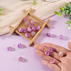 20Pcs 2 Colors Resin UV Reactive Beads RESI-TA0005-68-7