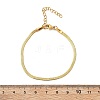 304 Stainless Steel Herringbone Chains Bracelet for Men Women LS-BJEW-D450-01G-03-5
