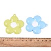 Spray Painted Alloy and Enamel Big Pendants PALLOY-T092-80M-4