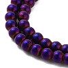 Synthetic Magnetic Hematite Beads Strands G-P545-K01-01G-2