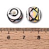 Handmade Porcelain Beads PORC-Q007-07F-4