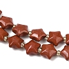 Natural Red Jasper Beads Strands G-Z080-A18-10mm-4