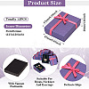 Rectangle Paper Jewelry Set Storage Boxes with Bowknot X1-CON-TAC0014-04B-4