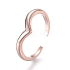 Adjustable Brass Toe Rings RJEW-EE0002-19RG-2