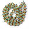 Handmade Lampwork Beads Strands LAMP-N021-007E-2