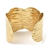 304 Stainless Steel Wide Cuff Bangles BJEW-P302-12G-3