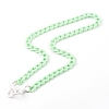 Personalized Acrylic Curb Chain Necklaces NJEW-JN03515-01-1