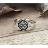 Zinc Alloy Finger Two Sided Rotatable Finger Rings FS-WG6AB10-05-5