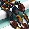 Natural Tiger Eye Beads Strands G-P528-D04-01-2