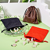 10Pcs Velvet Jewelry Drawstring Storage Pouches ABAG-TA0001-31B-8