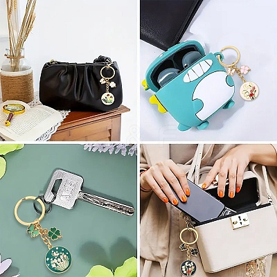 Alloy Enamel Keychain KEYC-YW00175-01-1