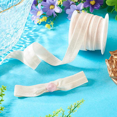 5 Yards Sparkle Polyester Ribbons OCOR-TA0003-53A-1