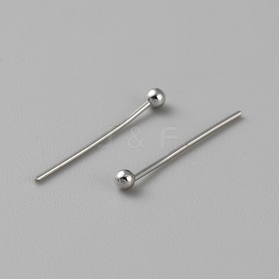 100Pcs Brass Ball Head Pins FIND-WH0110-694B-P-1