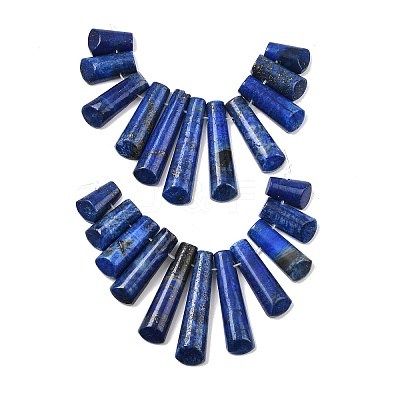 Natural Lapis Lazuli Beads Strands G-P298-I01-1