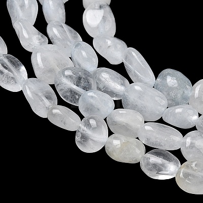 Natural Quartz Crystal Rock Crystal Beads Strands G-C286-A31-1