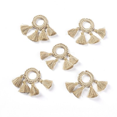 Cotton Tassel Pendants FIND-F008-C03-1