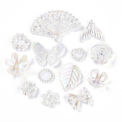 Transparent Acrylic Beads OACR-N137-73G-1