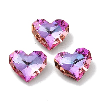 Glass Rhinestone Cabochons RGLA-G020-04D-D502-1