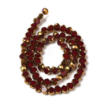 Electroplate Glass Beads Strands EGLA-P061-01A-02-1
