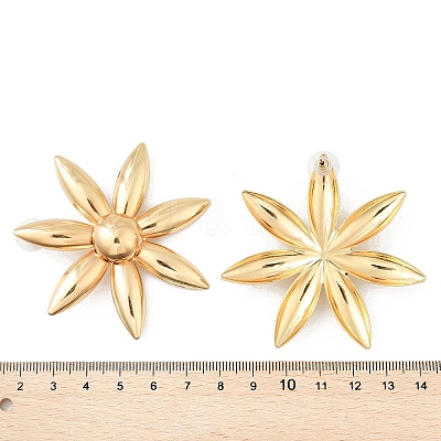 Alloy Stud Earrings LS-EJEW-D300-02G-01-1