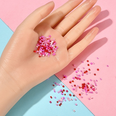 8500Pcs 10 Style Glass Seed Beads SEED-YW0001-80A-1