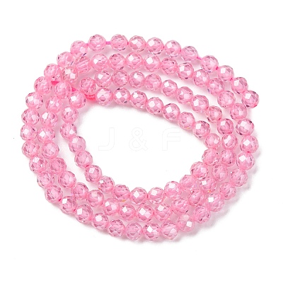 Cubic Zirconia Beads Strands G-G792-47-12C-1