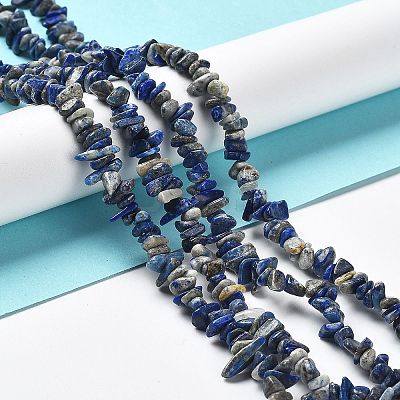 Natural Lapis Lazuli Beads Strands G-E607-A01-1