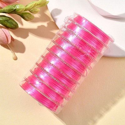 10 Rolls Flat Elastic Crystal String Set EW-YW0002-04C-1