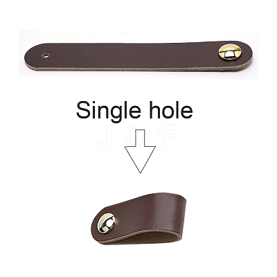Leather Handle LS-DIY-WH0182-19B-1