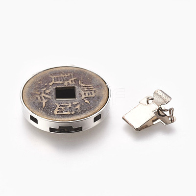Brass Box Clasps KK-P164-04-1