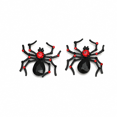 Halloween Alloy Spider Stud Earrings TZ9761-1