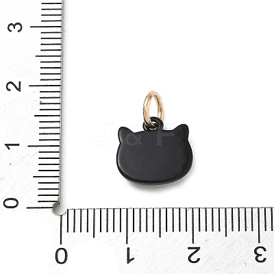 Brass Charms KK-CBAF749-05F-1