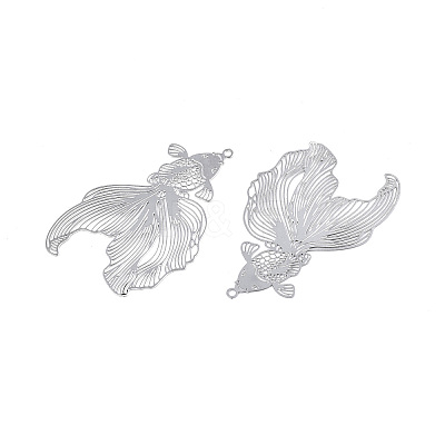 201 Stainless Steel Pendants X-STAS-N102-24P-1