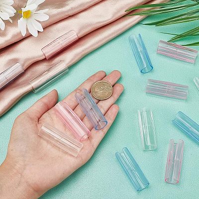 36Pcs 3 Colors Transparent ABS Plastic Bed Sheet Grippers KY-CA0001-36-1