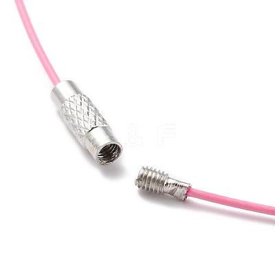 Steel Wire Bracelet Cord DIY Jewelry Making TWIR-R004-03-1
