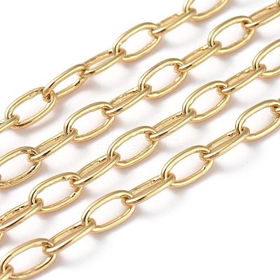 Brass Paperclip Chains CHC-G005-04G-1